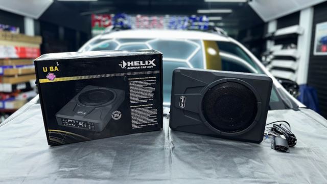LOA BASS GẦM GHẾ Ô TÔ HELIX U8A - TRẢI NGHIỆM ÂM THANH ĐỈNH CAO TRONG CHÍNH XẾ YÊU